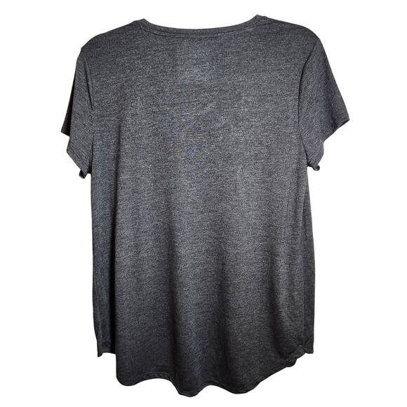 Celebrate Together Snow Is Falling & Wine Is Calling Graphic Tee Shirt Women's L - Picture 2 of 5